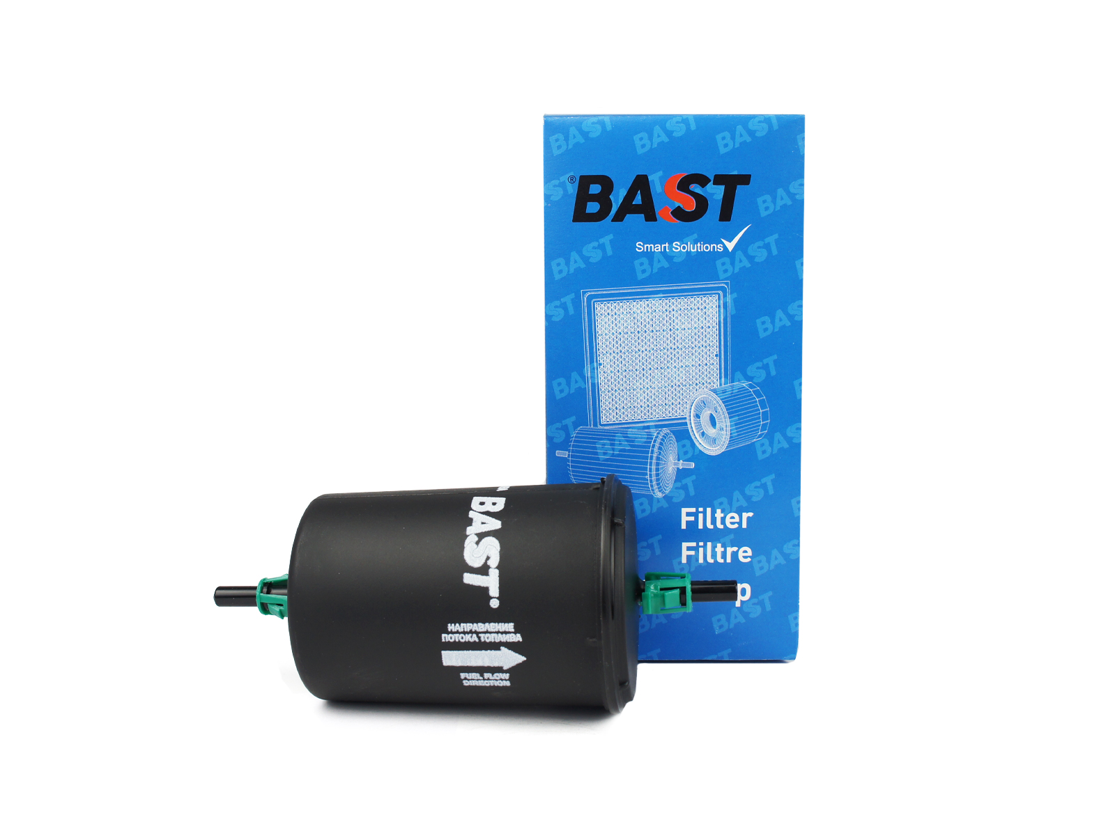 Фильтр топливный для а/м ГАЗ 3302 дв. 405 Е3, 4216, А-274 (быстросъем) "BAST"